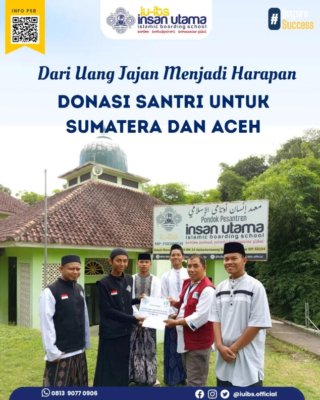 Santri Galang Donasi Untuk Sumatra dan Aceh